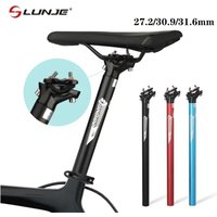 AliExpress Road Mountain Bike Seatpost Adjustable Bicycle Seat Post 30.9mm seatpost Ultralight Aluminum Alloy Bike Saddle Tube MTB Part
