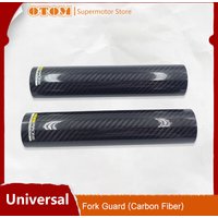 OTOM Motorcycle 54-60MM Front Fork Guard Carbon Fiber Adjustable Protection Cover Universal For KTM CRF YZF WR KXF SXF Dirt Bike
