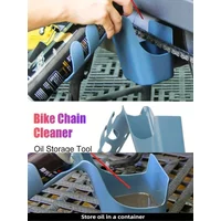 AliExpress NONE Chain Oil Anti-spray Chain Cleaner Motorcycle / Bicycle Oil Stain Storage Tool Box Chain Cleaning Agent Oil Anti Splash Tool Set