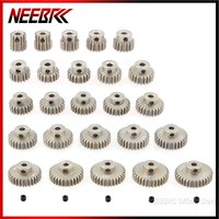 M0.6 Gear 13T 14T 15T 16T 17T 18T 19T 20T 21T 22T 23T 24T 25T 26T 27T 28T 29T 30T 31T 32T 33T Metal Pinion Motor for 1/10 RC Car