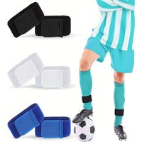 AliExpress 1Pair Anti-Slip Soccer Shin Straps Holders Football Socks Shin Fixed Straps for Sports Kicking Ball Running Cycling Youth Adults