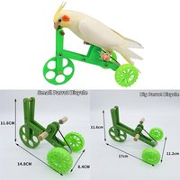 AliExpress NONE Parrot Bike Pet Bird Interactive Toy Toy Bird Training Supplies Pet Parrot Interactive Training Props Small Bird Toy Bike