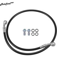 Motoforti 30/50/60/80/90/100/110/150/180/200/220cm Brake Hose Motorcycle Hydraulic Brake Line Oil Hose Pipe Bike 1 Set