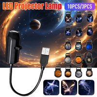 10-3PCS Mini Galaxy Star Projector Night Light Whale/Ocean/Planet LED Projector Lamp Starry Sky Ambient Lamp for Bedroom Sleep