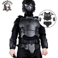 Tactical Armor Suit Deformation Protection Vest Adjustable Hunting Chest Protective Equipment Paintball Shooting CS Wargame Vest