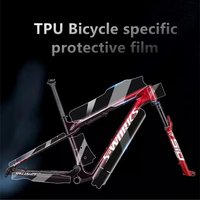 AliExpress Road Bike Frame Scratch-Resistant Protector Bike Sticker MTB Guard TPU Bicycle specific Cropped Universal Protective Film