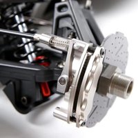 CNC Aluminum Cable Brake System Mechanical 2 Wheel Disc Brake Kit for 1/5 Rovan HPI Baja 5T 5B SS 2.0 King Motor T1000 truck