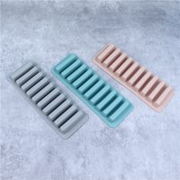 Creative Silicone Ice Cube Tray Mold Finger 10Grid Chocolate Mold Tray For Water Bottle Ice Cream Pudding Maker Mold Bar Kitchen