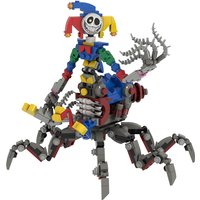 Moc Bobble Game Time 5 Joker Spidert Building Block Assembly Small Particle Figurine Model Ornament Handmade Toy