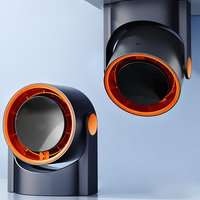 Desktop/Wall mounted Multi purpose Small Fan Direct Insertion Type 1-level Wind/Charging Type 100 level LCD Display