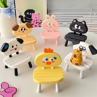 Creative Small Chair Phone Stand Tablet Lazy Support Stand Cute Dormitory Desktop Ornament Binge-Watching Gadget