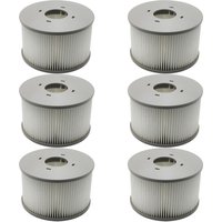 2-6pcs Swimming Pool Filter for MSPA,Toskana,Camaro,Alpine,Silver Cloud,Tekapo,Mono,Reve,Bliss,Baikal,Lite Nest,Starry Aurora