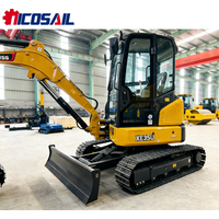 4 tons actual operating weight 30 small excavator authoritative EPA+CE certification for small and medium-sized engineering full