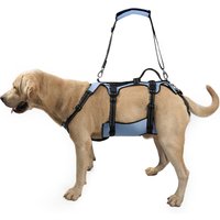 COODEO Dog Harnesses Lift Harness Pet Support Rehabilitation Sling Lift Adjustable Padded Breathable Straps M To XL Pet Part