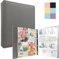 A4 4 D-Ring Large Photo Album Binder Postcard Storage Cover Notepad Card Album Notebook Personal Diary Stationery Inner Page