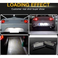 2PCS White LED Number License Plate Lights Canbus For Mazda MX-5 Miata MK4 Mazda 2 Harchback MK3 2015-2021 Car Accessories