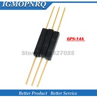 5PCS Reed Switch GPS-14A 2.7 * 14 Plastic Type Normally Open Magnetic Control Switch Sensor Anti-Vibration/ Damage Contact new