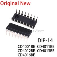 10PCS CD4001 CD4001BE CD4011 CD4011BE CD4013 CD4013BE CD4016 CD4016BE CD4012 CD4012BE CD4015BE CD4015 CD4017BE CD4518BE