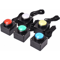 60mm USB Custom Button Wireless Remote Control Buzzer Wireless Lottery Computer Mouse Simulation Shortcut Keyboard