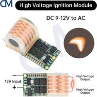 DC 9-12V to AC 20KV High Frequency DC High Voltage Arc Ignition Generator Boost Step Up Module 12V Driver Board