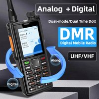 ABBREE AR-880 DMR Digital Original Car Long Range Walkie Talkie IP67 Waterproof Dual Band Radio of Communication for Car Driving