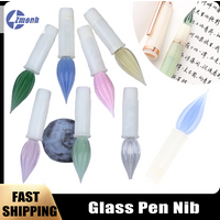 New!Glass Pen Nib Fit For Jinhao 82 Fountain Pens Dip The Pen Tip In Water Stationery Office School Writing Supplies Gift Pen