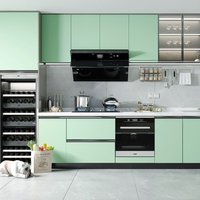 Matte Waterproof Self Adhesive Wall Paper Muebles Cuisine Oil Proof Thick Kitchen Cabinets Armoire Door Stickers Contact Paper