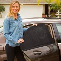 Universal UV Protection Car Sunshade Side & Rear Window Sun Visor Shield - Anti-Glare Curtain for Auto Styling & Heat Reduction