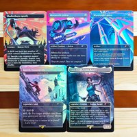 Shadowborn Apostle/Mycosynth Golem/Mycosynth Latticee/Kitezh, Sunken City/Lara Crofft, Tomb Raider-Rare TCG Cards Gather