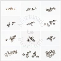 10pcs miniature metal sealed chrome steel bearings MR62ZZ MR72ZZ MR83ZZ MR93ZZ MR94ZZ MR104ZZ MR115ZZ MR126ZZ