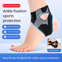 1/2PCS Ultra-thin Ankle Brace Bi Directional Strap Compression Stabilizer for Tendon Ankle Motion Fixation Sprain Prevention