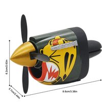 New P-40 Fighter Car Air Vent Aircraft Model Cockpit Aromatherapy Ventilation Decoration ABS Material Hot Sale