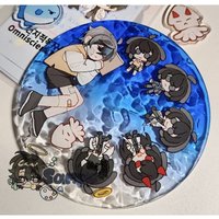 ORV Anime Water Ripple Acrylic Figures Stand KDJ Accessories Toys Cosplay Collection Ornament Kids Friends New Year Gift for Fan