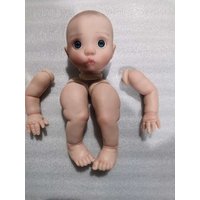 NPK 16inch Already Painted Doll Kit Peeka come with Cloth Body and Belly Plate painted DIY Toy Doll Parts