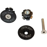AliExpress NONE NECO Bike Headset Steer Star Nut Bolt Top Cap Set Bicycle Front Fork 1-1/8 In 28.6/25.4mm Steerer Straight Tube Screw Cycling