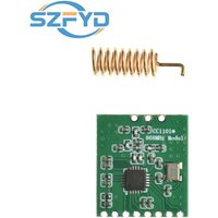 CC1101 Wireless Transceiver Module - 433MHz/868MHz, 10mW, 300-1000M Range - With SMA Antenna