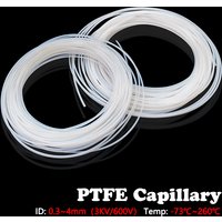 1Meter PTFE tube 3D Printer Part bowden extruder Pipe for hotend throat V5 V6 1.75mm /3mm Filament ID 2mm 1mm 3mm OD 4mm