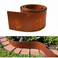 1 Piece Multi Edge Modern Tall Metal Steel Garden Border Lawn Edging Edge Custom Weathering Resistant Steel