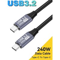 FDBRO 240W 20gb Super Fast Charge Type-C USB3.2 Cable Quick Charge USB Cable For iPhone 15 Pro Xiaomi Macbook iPad Google Switch