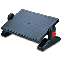 Foot Stool Under Desk Footrest Ergonomic Foot Stool Adjustable Desk Leg Rest for Home Office Work