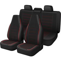 All Season Universal PU Leather Car Seat Cover Full Surrounded Seat Protector Waterproof Fit Sedan Suv Pick-up Truck Seat