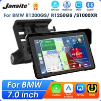 For BMW Motorcycle Carplay GPS Navigation Wireless Carplay Android Auto Dual Bluetooth For BMW R1200GS ADV/ R1250GS ADV/S1000XR