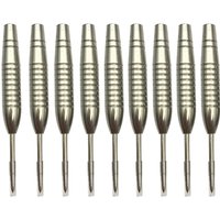 12 silver uniquely shaped dart needles, 20g/0.7oz iron material, electroplated process, dart accessories, steel tips