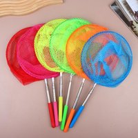Outdoor Retractable Fishing & Dragonfly Net, Portable Telescopic Insect Catching Net 1/2/5Pcs Optional