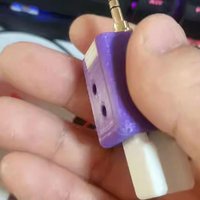 CW Electric Key Dual Paddle Automatic Key For Quansheng K5/k6 CEC Firmware Adjustable Finger Force H0I6