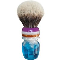 Dscosmetic Coral Manchurian two badger hair shaving brush with resin handle for man wet shaving