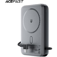 ACEFAST 22.5W Magnetic Wireless Fast Charging Power Bank For iPhone 16 15 Pro Max Portable Battery with USB C Cable For Travel