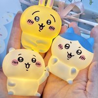 Creatoring Kawaii Chiikawa Night Light Hand-Made Hachiware Doll Ornaments Accessories Birthday Christmas Gift