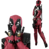 Dead Soldier 3 Wade Cosplay Costume New High Quality Red Battle Clothes Halloween Party Outfit Props With Boots Belt Mask