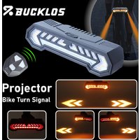 AliExpress BUCKLOS Turn Signal Bike Taillight Remote Bicycle Rear Light Mtb Bike Turn Signal Tail Light Rechargeable Bicycle Rear Lights